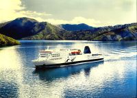 Unsere Fähre im Marlborough Sound