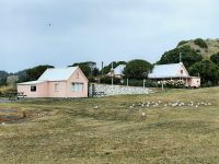 Einstige Walfängerhäuser in Kaikoura