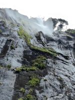 Wasser über Wasser im Milford Sound