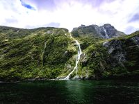Fjordlandschaft des Milford Sound