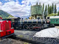 Altehrwürdige Dampflock von Kingston