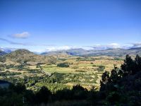 Landschaft bei Traumsommerwetter, unterwegs zum Haast-Pass