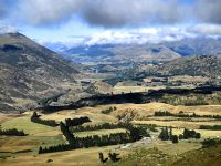 Letzter Blick auf Queenstown