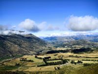 Auf dem Highway Richtung Haast-Pass unterwegs