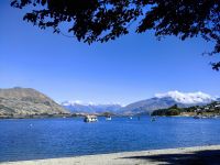 Wanaka, malerische Bergkulisse am See