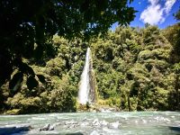 Der 27 Meter hohe Thunder Creek Fall