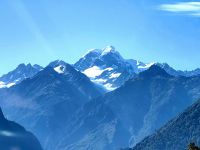 Mount Tasman in voller Schönheit
