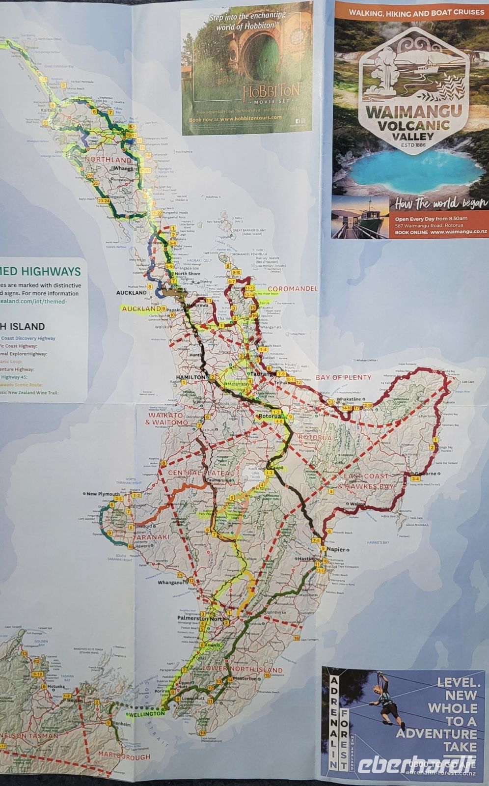 276 Reiseroute Nordinsel