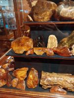 versteinertes Harz, Kauri-Museum, Matakohe, Neuseeland