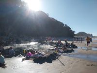 Hot Water-Beach, Neuseeland