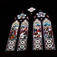 Kirchenfenster aus Deutschland, Wellington, Neuseeland