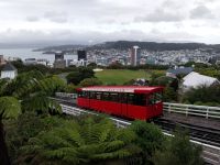 Das berühmte Fotomotiv - Wellington Cable Car, Neuseeland