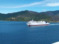 Fahrt nach Picton, Neuseeland