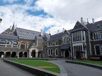 ehemalige Universität von Christchurch, Neuseeland