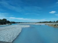 Fahrt in Richtung Lake Takapo, Neuseeland