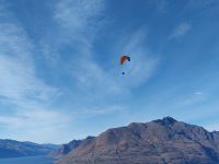 Paragliding, Queenstown, Neuseeland