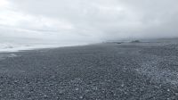 Strand in Greymouth, Neuseeland