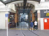 Straßenbahnhof/ Wendeschleife, Christchurch, Neuseeland