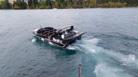 Speedboat, Lake Wakatipu, Queenstown, Neuseeland