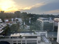 Blick auf den Hotel Pool