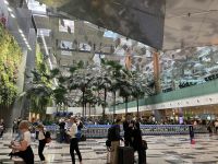 Ankunft am Changi Airport