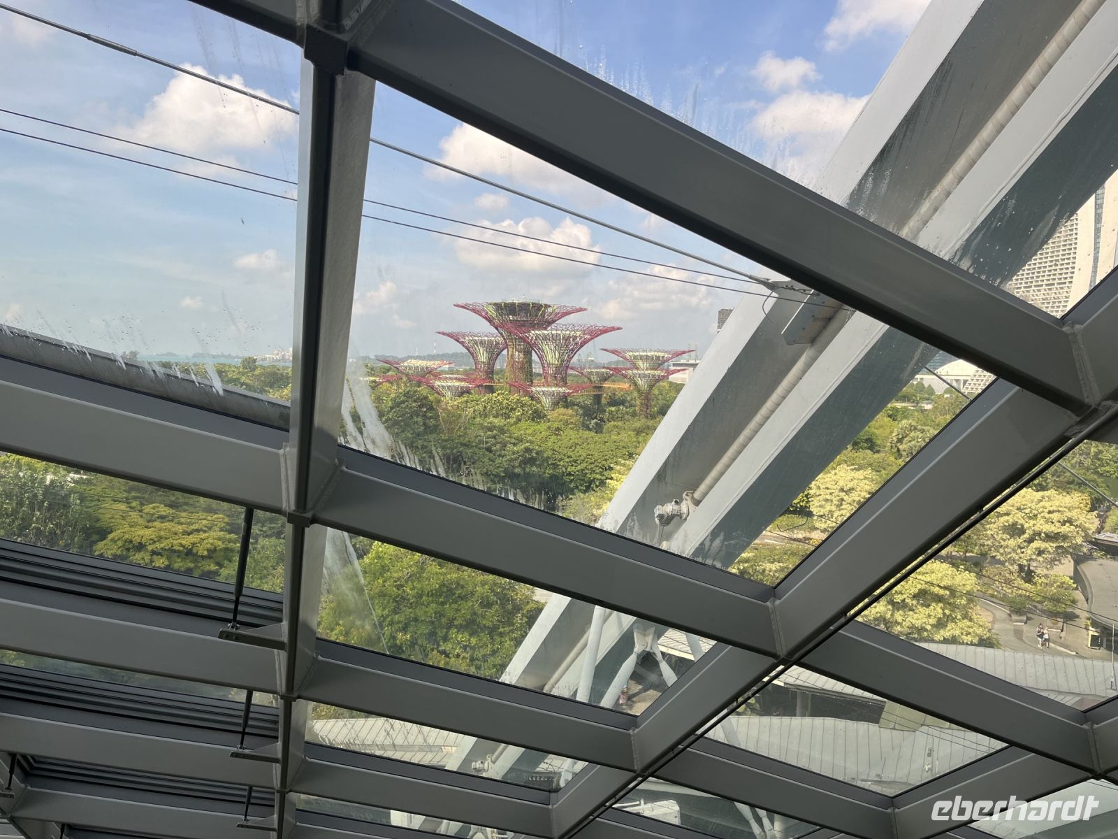 Blick auf die Supertrees