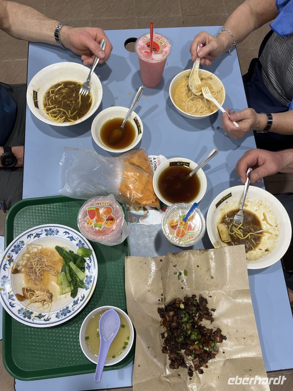 Mittagessen in Garküchen