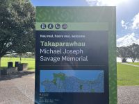 Gedenkstätte für den ersten Premierminister Neuseelands