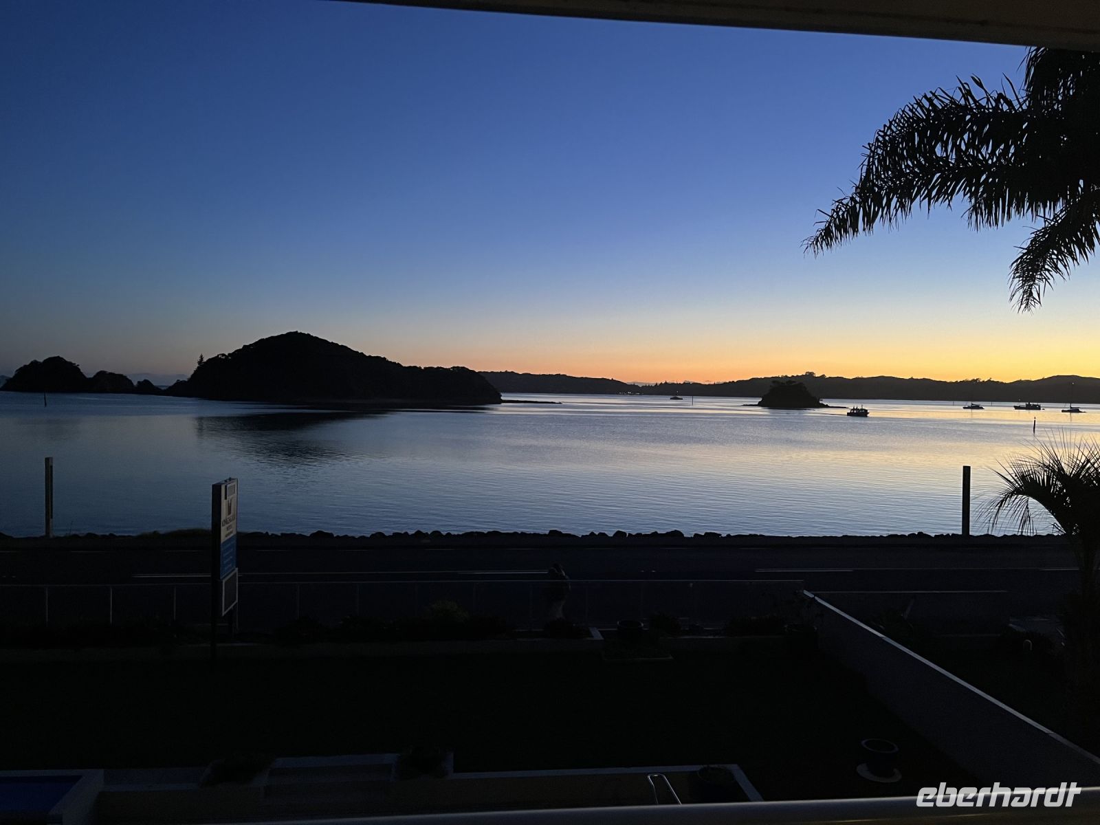 Sonnenuntergang in Paihia