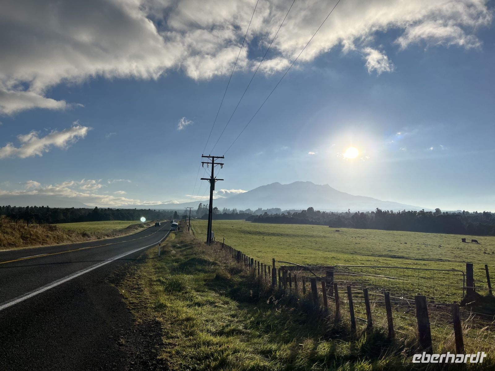 Blick auf Mount Ruapehu