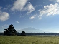 Blick auf den Mount Ruapehu