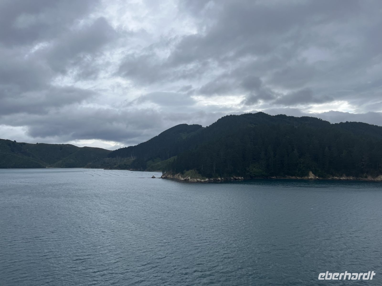 Einfahrt in den Malborough Sound