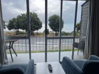 Blick aus dem Hotel in Kaikoura