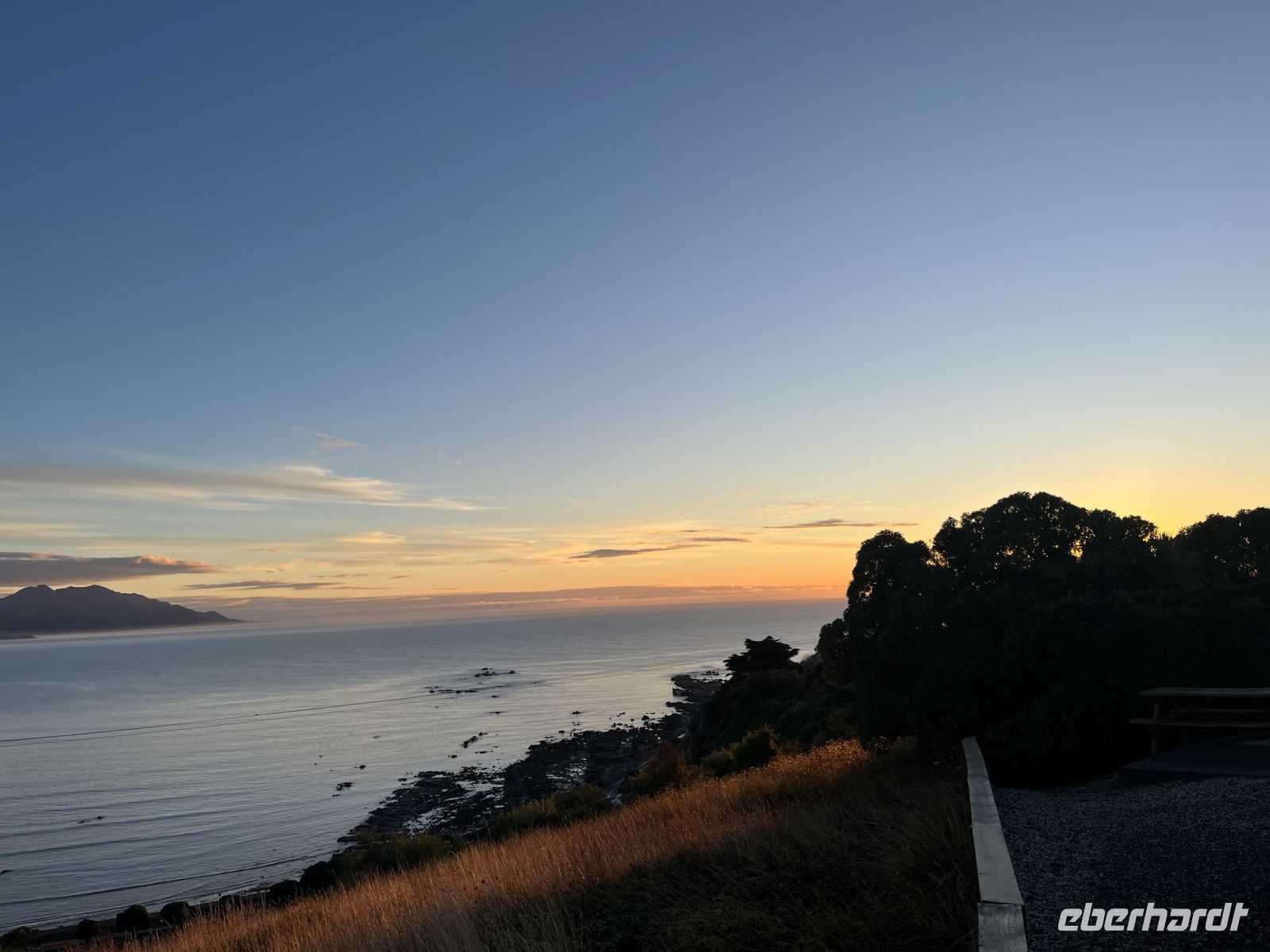 Sonnenaufgang in Kaikoura
