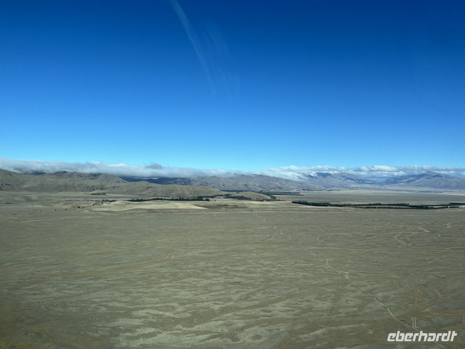 Ausblick aus dem Flugzeug