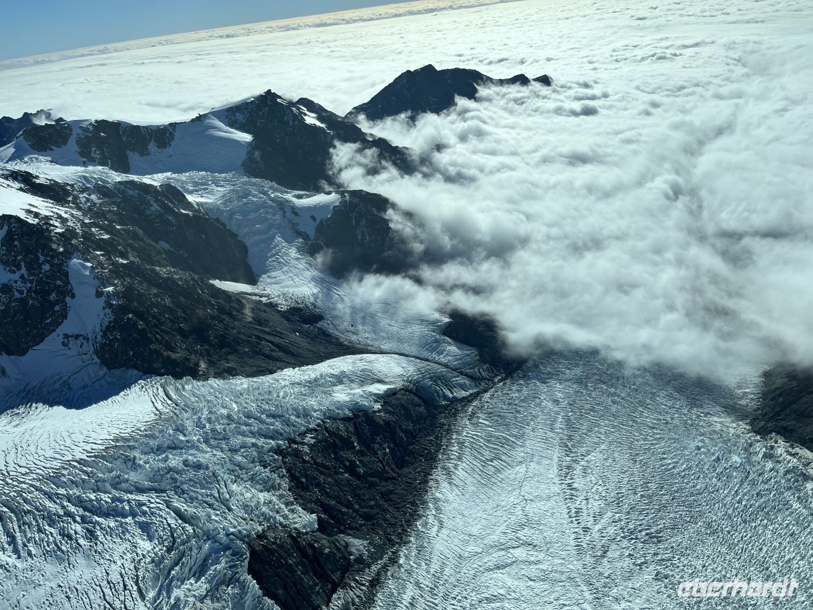 Gletscher in den Südalpen