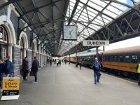 Bahnsteig in Dunedin