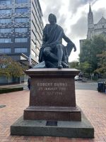 Statue von Robert Burns