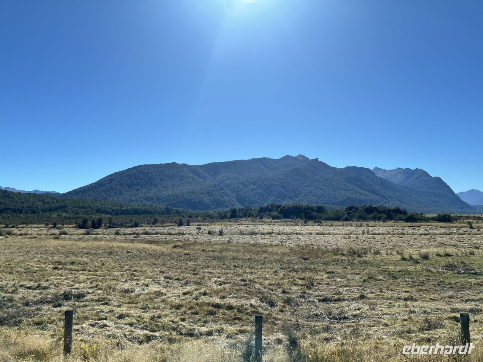 Fahrt über die Milford Road