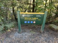 Fotostopp an den Mirror Lakes