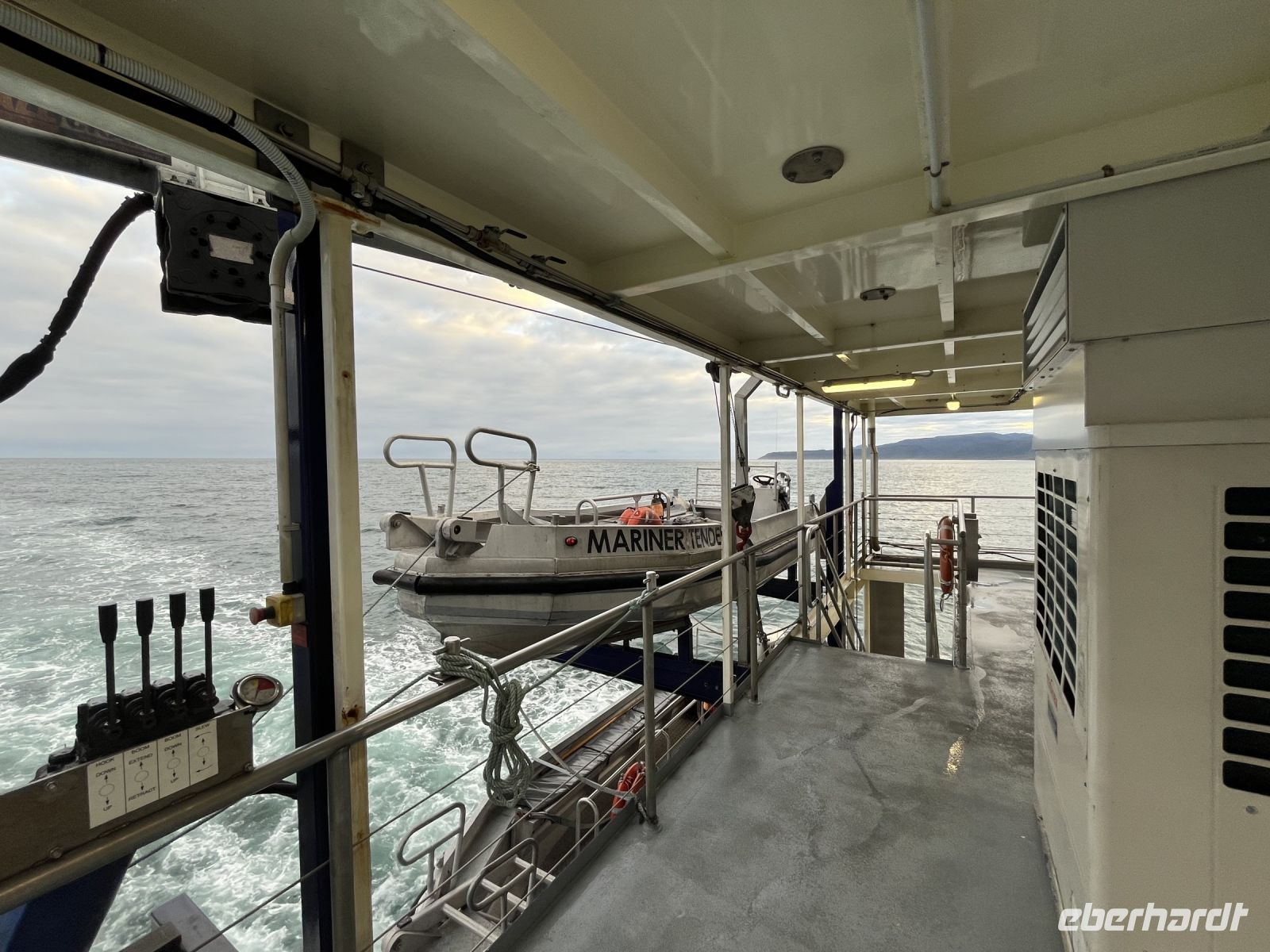 Tenderboote der Milford Mariner