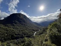 Blick auf Mount Christina