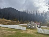 Ehemaliges Schulgebäude im Skippers Canyon