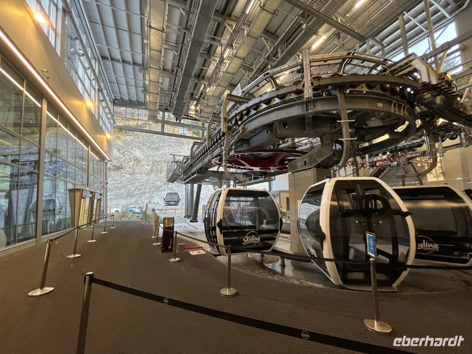 Talstation der Skyline Gondelbahn