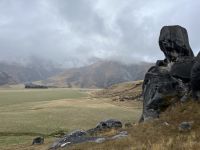 Steinformationen am Castle Hill