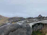 Steinformationen am Castle Hill