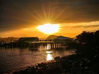 Sonnenaufgang am Pazifik