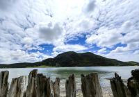Mittagspause an einem Strand im Norden der Nordinsel
