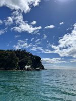 Abel Tasman Nationalpark - auf unserem Katamaran - Split Apple