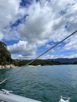 Abel Tasman Nationalpark - auf unserem Katamaran 